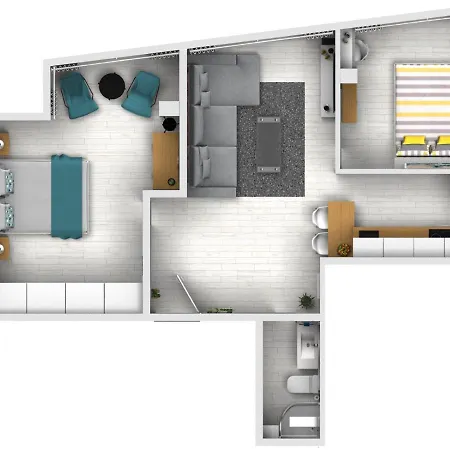 Apartment Cruz Luxury Low-cost With Terrace & Views Santa Cruz de Tenerife